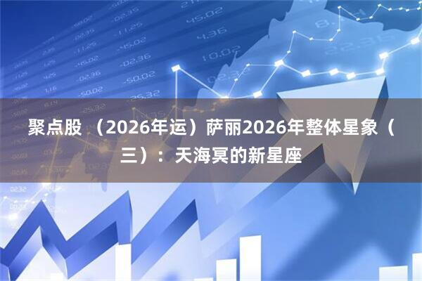 聚点股 （2026年运）萨丽2026年整体星象（三）：天海冥的新星座